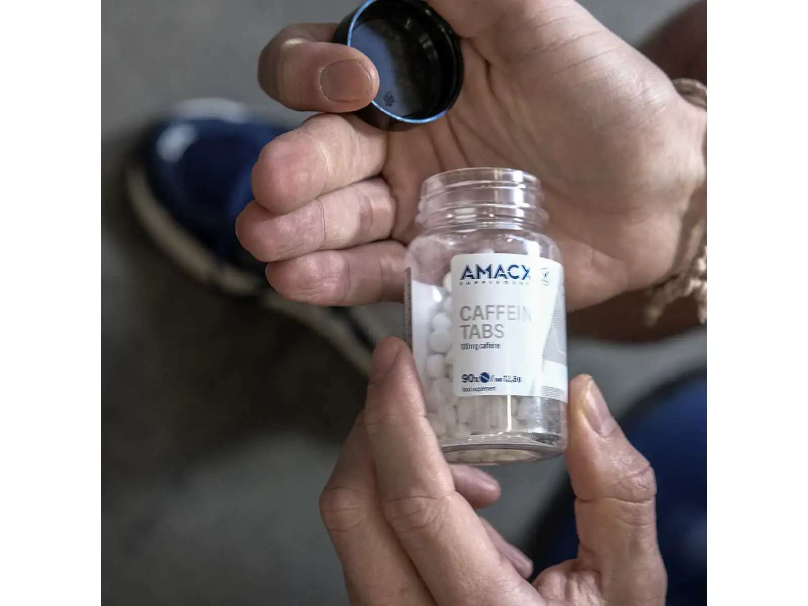 Amacx Caffeine tabs kofeinowe tabletki 90 tabletek