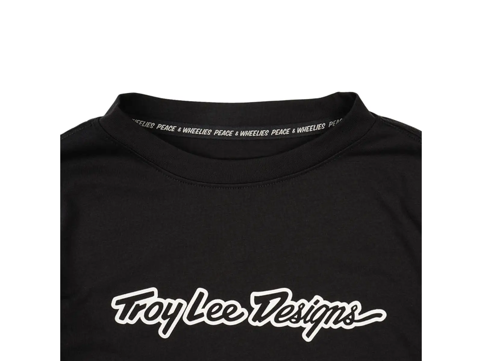 Troy Lee Designs Skyline Ride Tee dziecięca koszulka z długim rękawem Signature Black