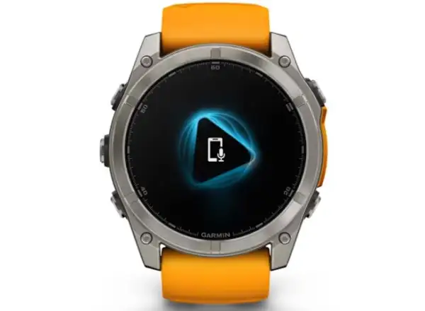 Garmin fenix 8 - 51 mm AMOLED Sapphire smartwatche Titanium Orange/Graphite
