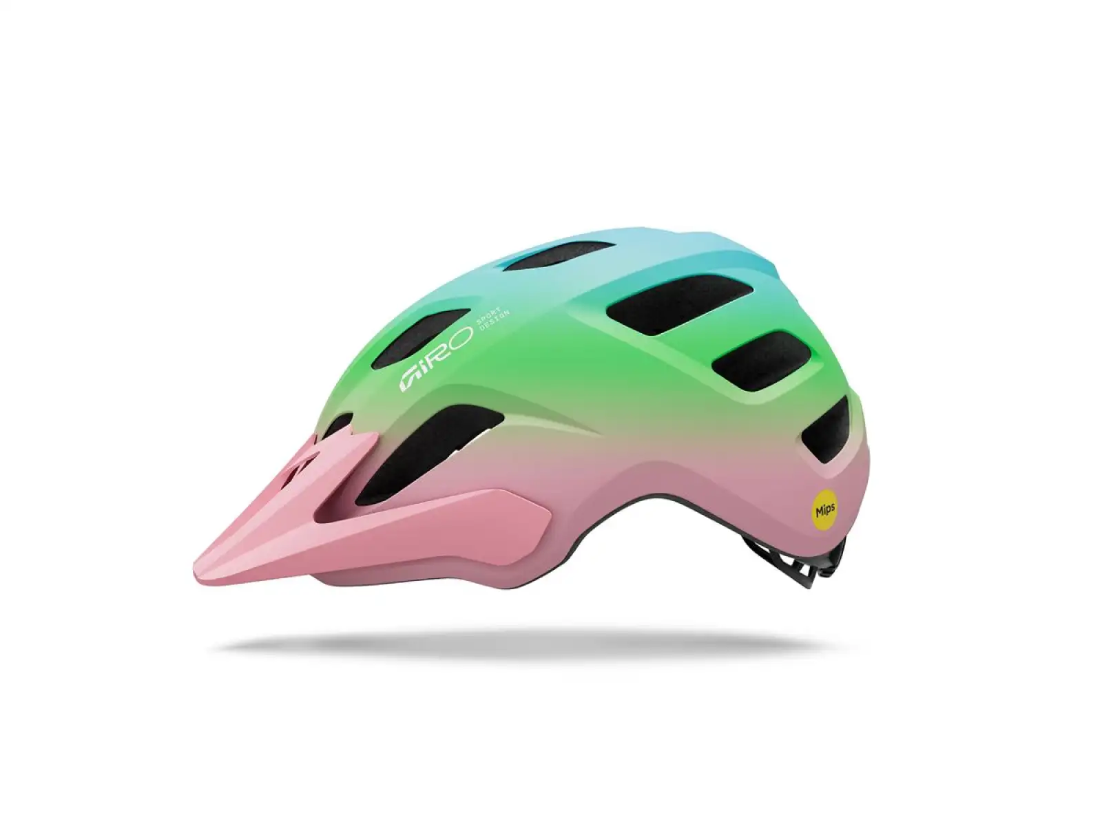 Giro Tremor Child MIPS kask dziecięcy Mat Light Pink/Green Fade
