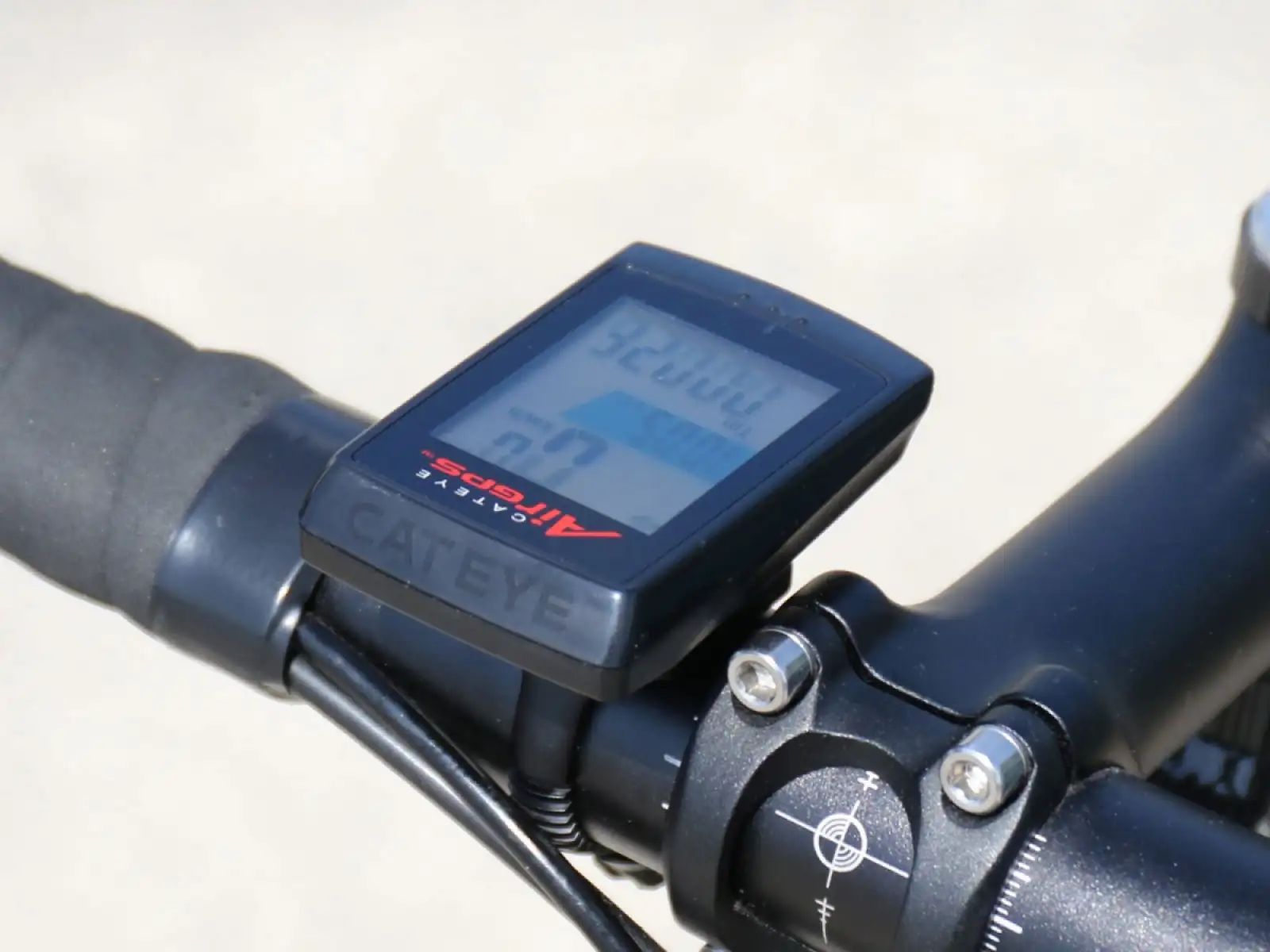 CatEye AirGPS GPS100 komputer czarna