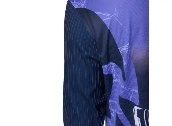 Fox Flexair męska koszulka długi rękaw Diffuse Special Edition Blueberry