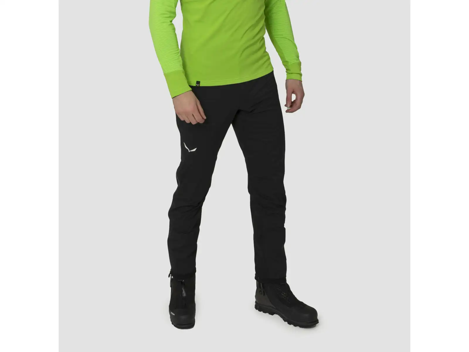 Salewa Ortles Powertex 3L męskie spodnie Black Out