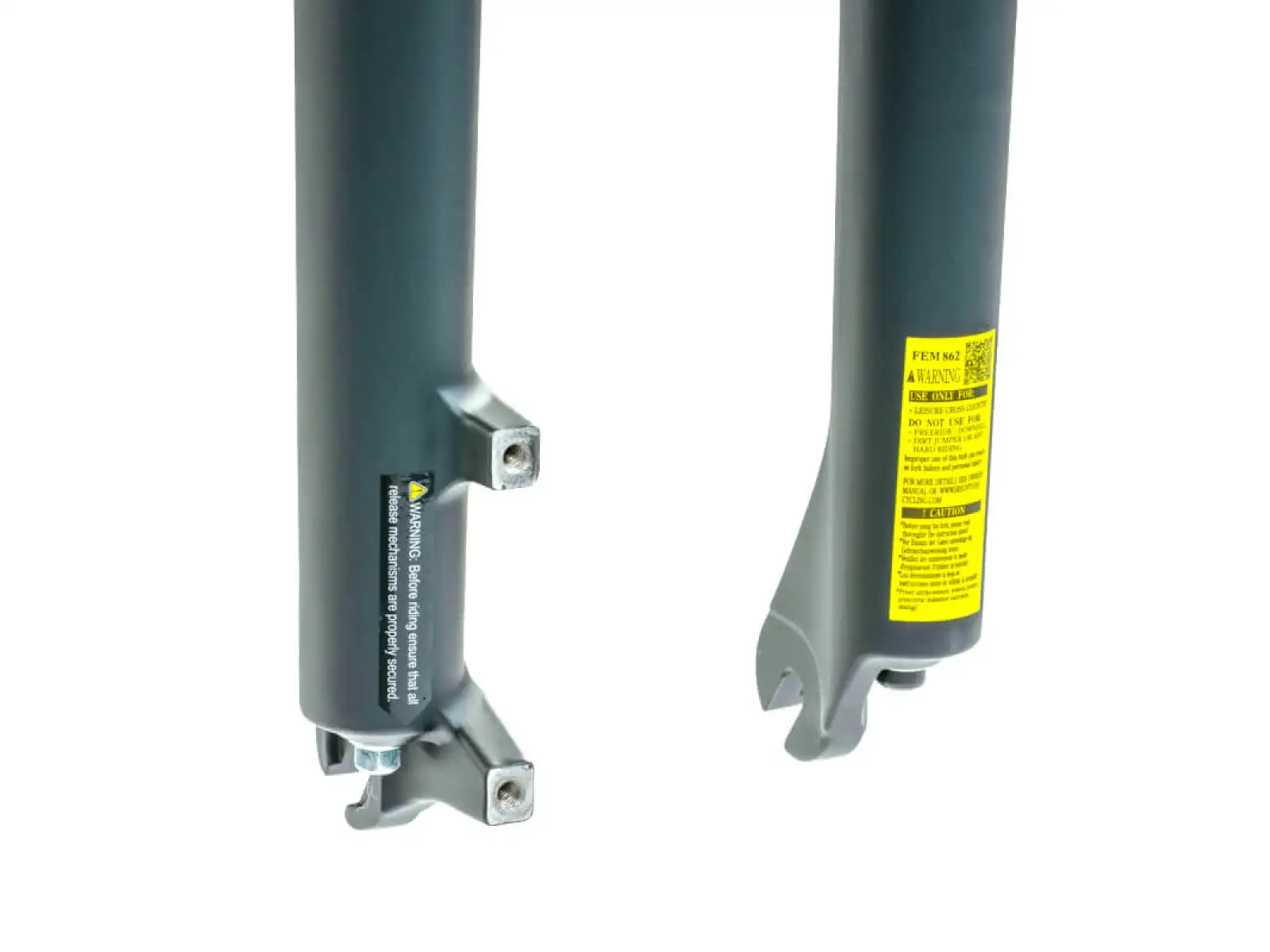 SR Suntour XCM HLO DISC 100 mm 27,5" MTB amortyzowany widelec czarna bez naklejki