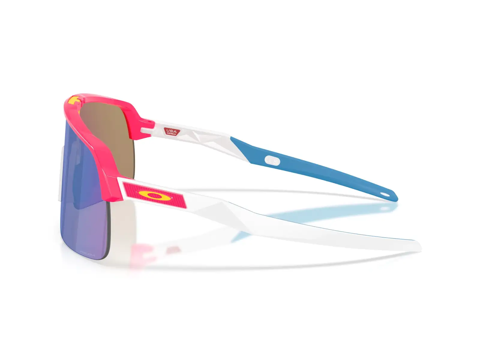 Oakley Sutro Lite sportowe okulary Neon Pink/Prizm Sapphire