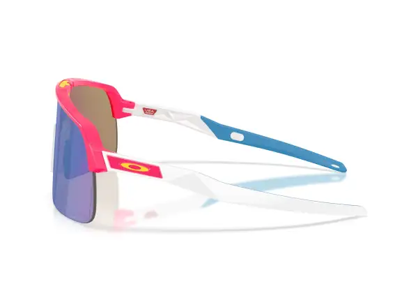 Oakley Sutro Lite sportowe okulary Neon Pink/Prizm Sapphire