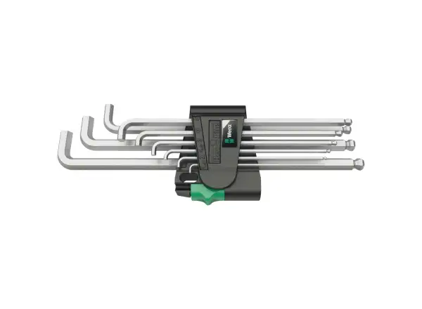 Wera 950/9 Hex-Plus 4 imbusowe klucze L z ekstra krótkim ramieniem zestaw 9 szt.