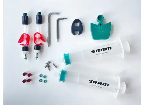 Sram Bleed Kit Standard zestaw do odpowietrzania hamulców z olejem mineralnym + 120 ml oleju