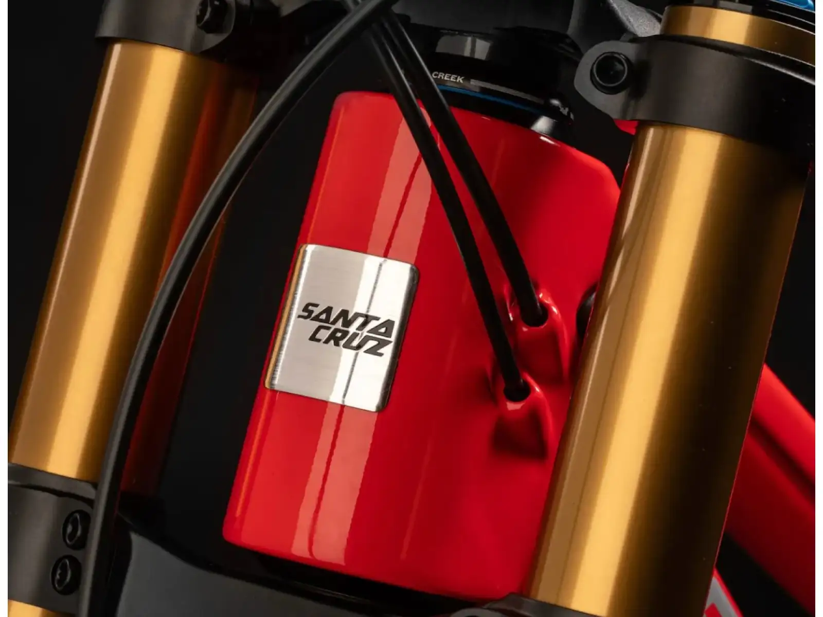 Santa Cruz V10 8 CC MX 24 rama zjazdowa Red Factory rozm. L