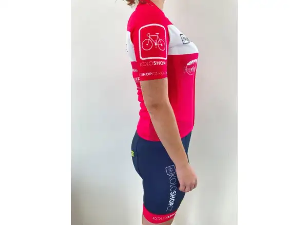 Alé Team Prime Koloshop damskie szorty z szelkami black/pink