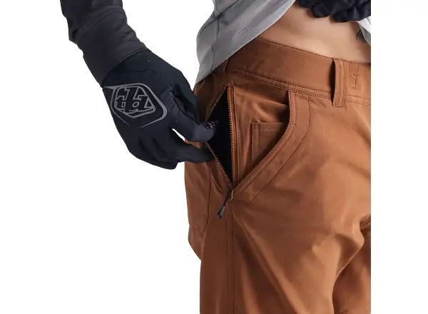 Troy Lee Designs Ruckus Long Travel Pant męskie spodnie Mono Dark Canvas