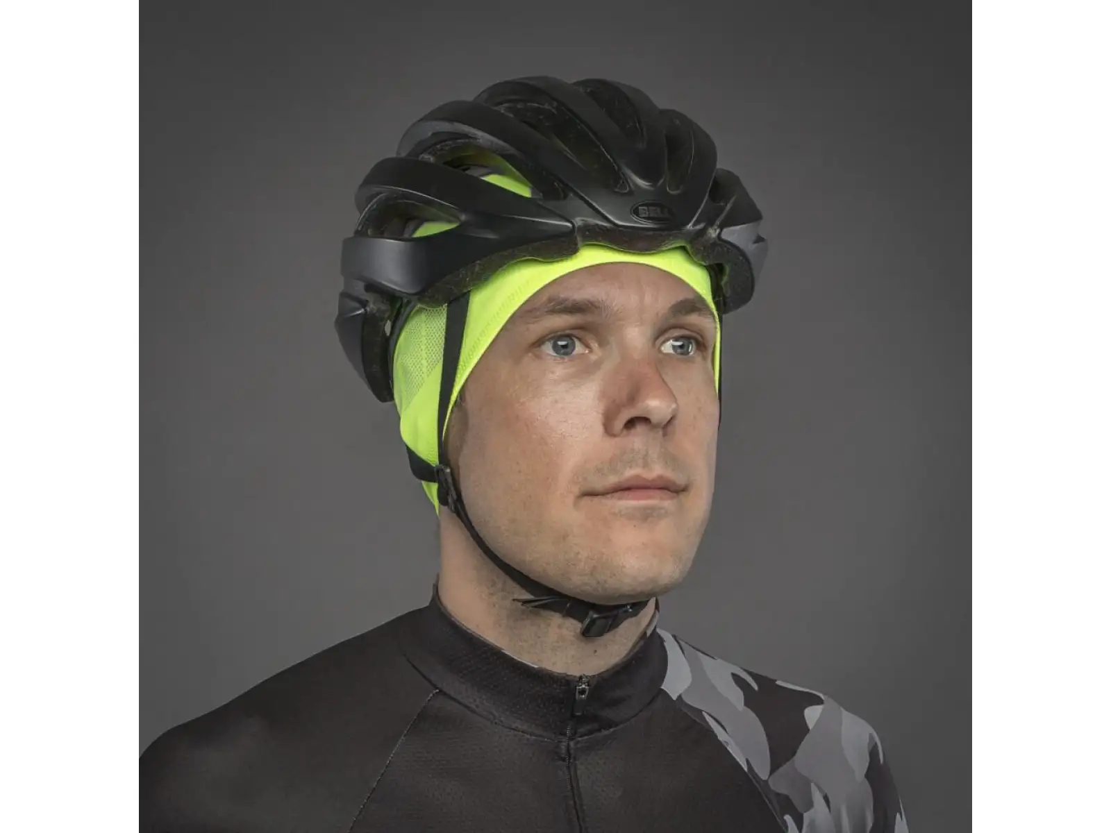 Grip Grab Windproof Hi-Vis Skull Cap czapka termiczna pod kask żółta