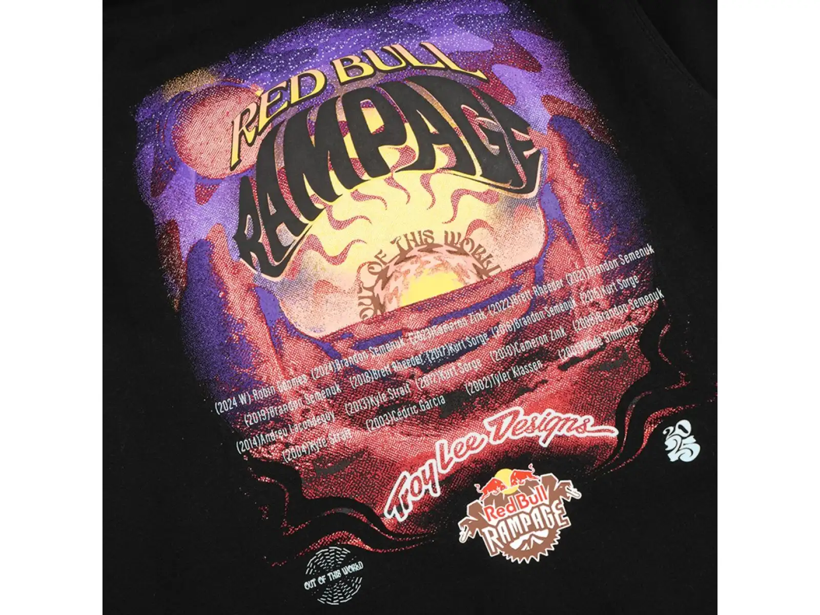 Troy Lee Designs x Red Bull Rampage Valley of Gods męska bluza Black
