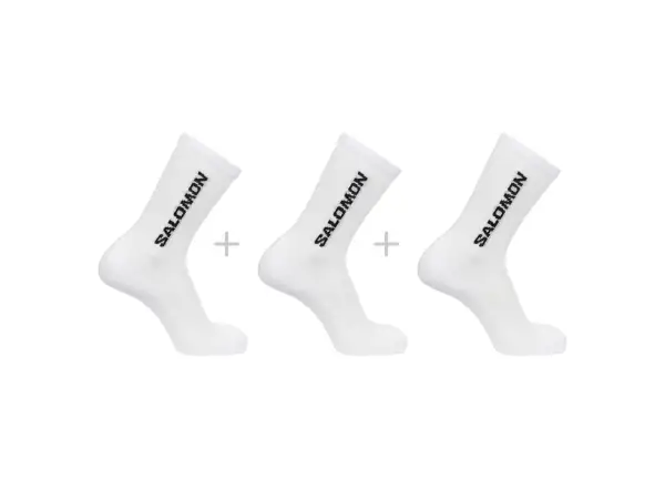 Salomon Everyday Crew 3-Pack skarpety White/White/White