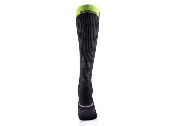 Sidas Endurance Racing Knee skarpety do biegania Black/Yellow
