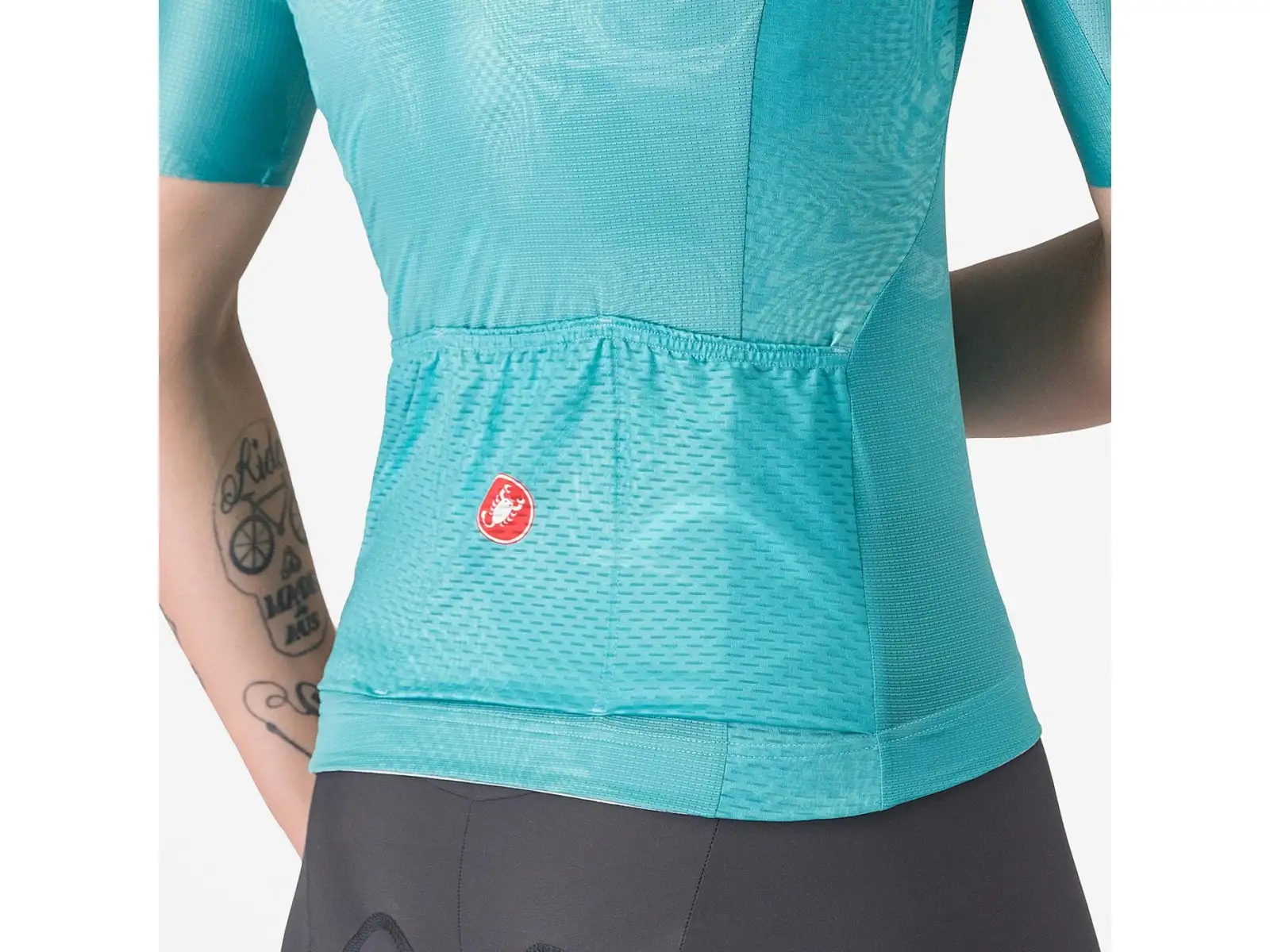 Castelli Fantasia damski dres krótki rękaw Pool Blue