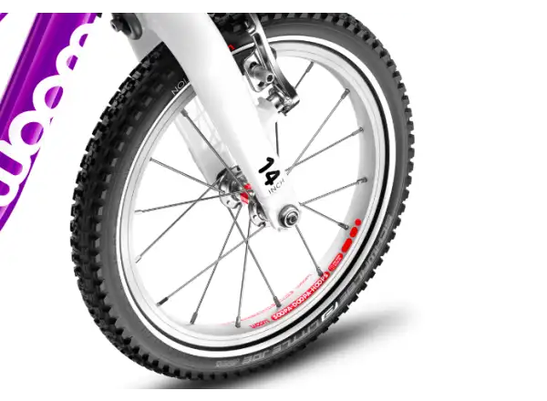 Woom 1 Plus rowerek biegowy dziecięcy 14" Purple Haze