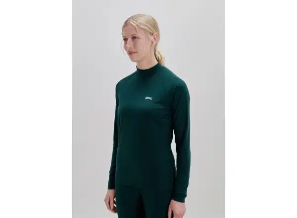 POC Layer Merino damska koszulka termoaktywna długi rękaw Pargasite Green
