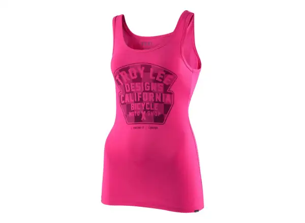 Troy Lee Designs Grangveer Check damski top Raspberry
