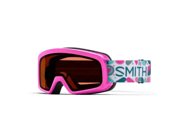 Smith Rascal dziecięce gogle narciarskie Vivid Pink Hearts / RC36