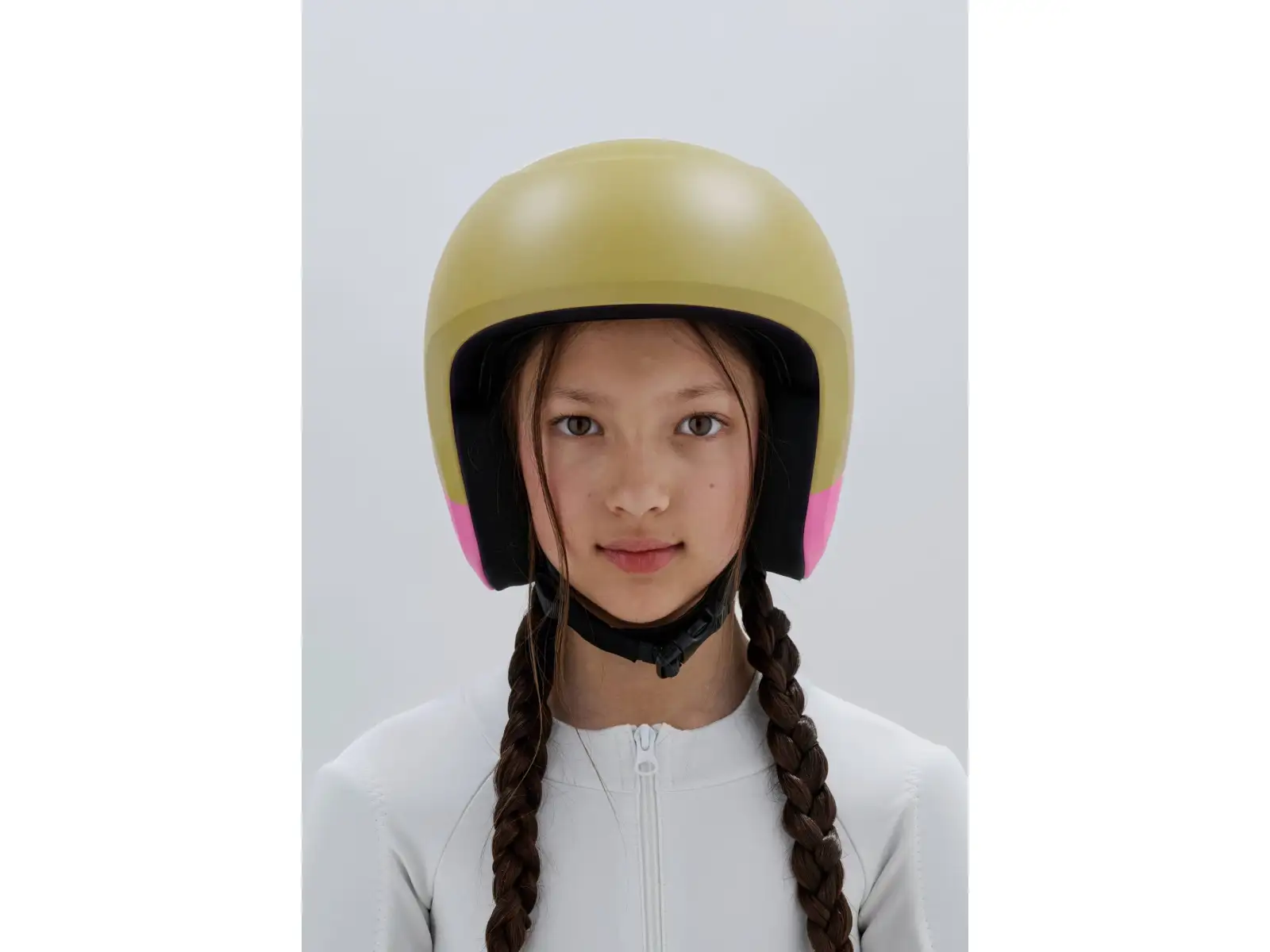 POC Skull Dura Jr kask narciarski Olivine Green Matt/Thulite Pink Matt