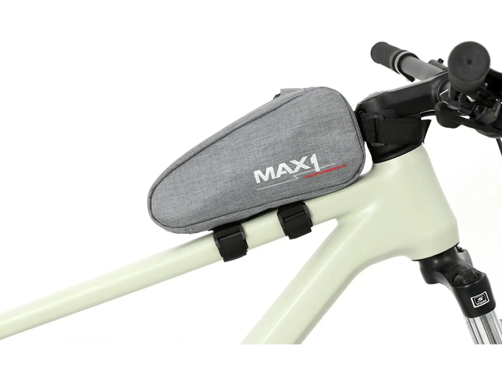 MAX1 Top Tube 1,6 l torba na ramę szara