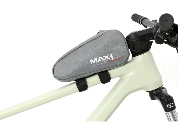MAX1 Top Tube 1,6 l torba na ramę szara