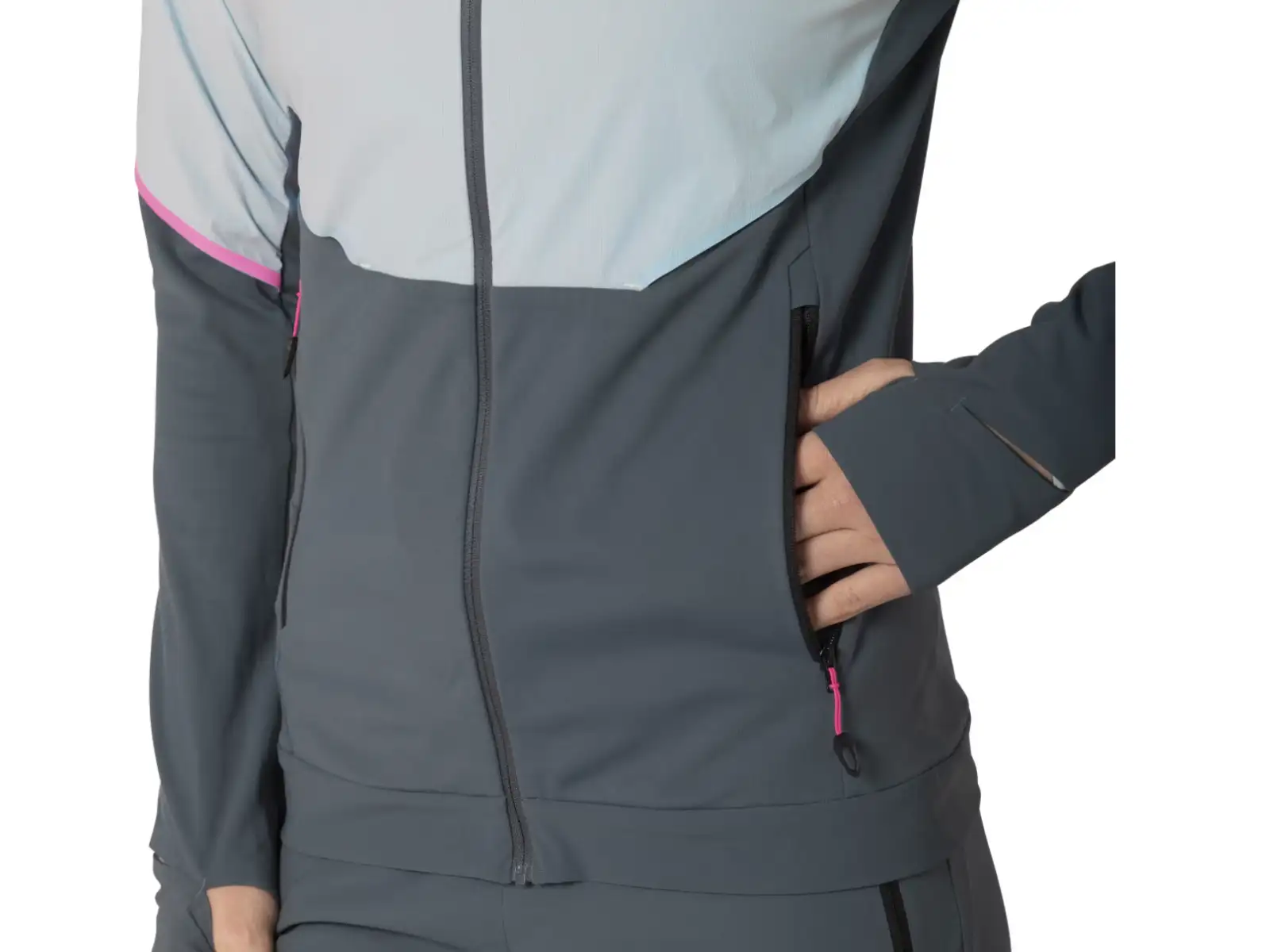 Dynafit Alpine Hybrid damska kurtka biegowa Cloud Blue