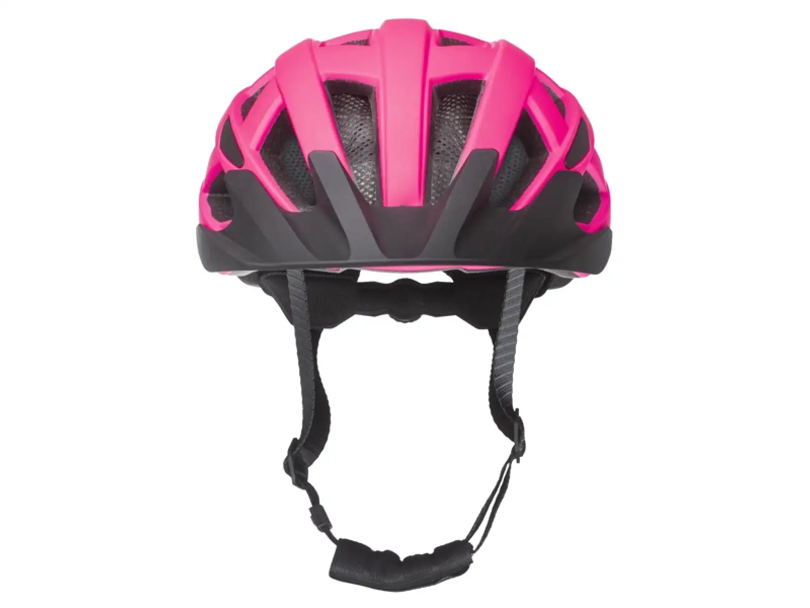 R2 Lumen kask rowerowy neon różowy