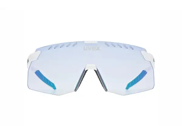 Uvex Pace Stage Variomatic Small okulary White Matt/Mirror Blue