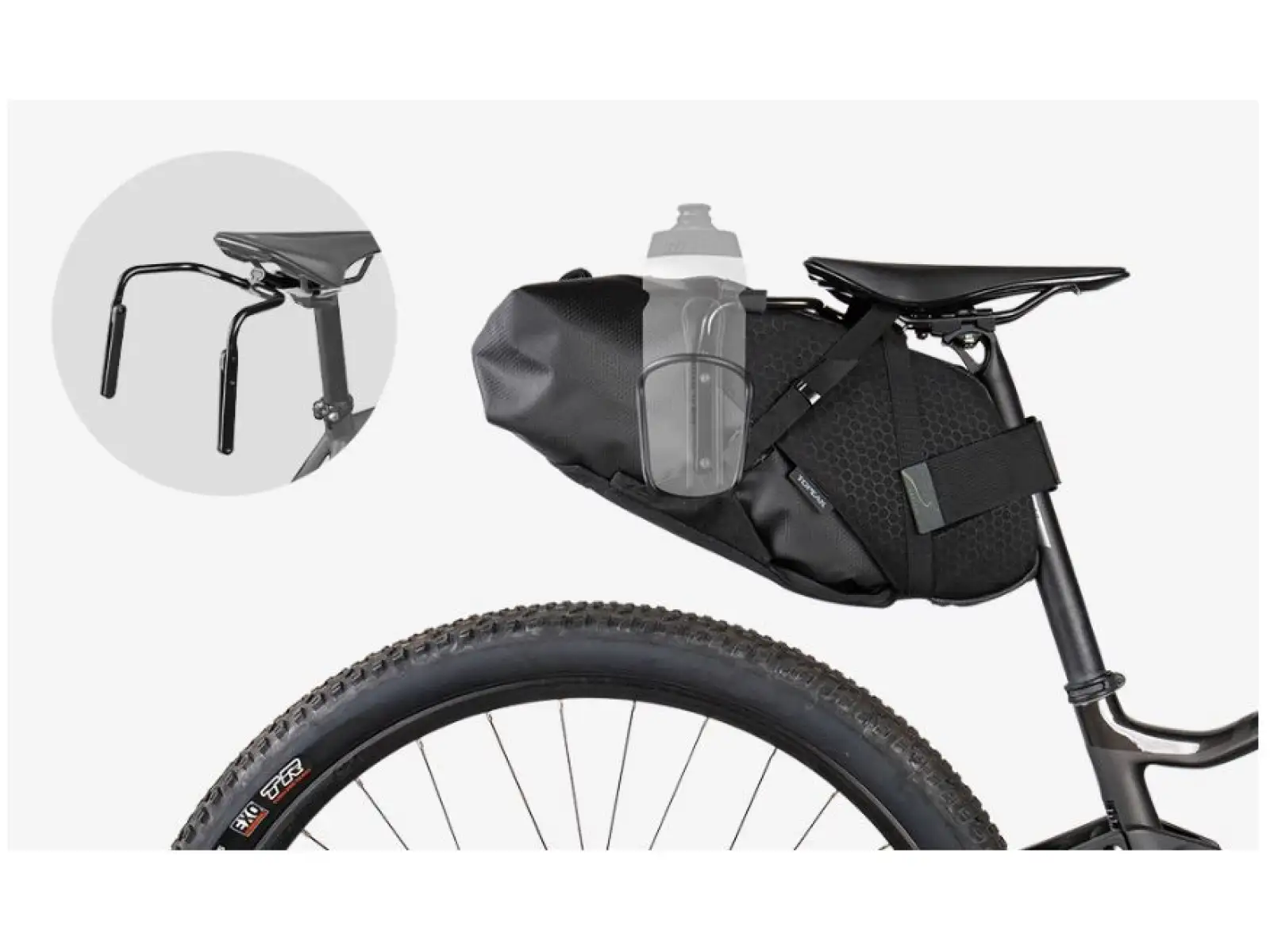 Topeak BackLoader X torba podsiodłowa 15 l czarna