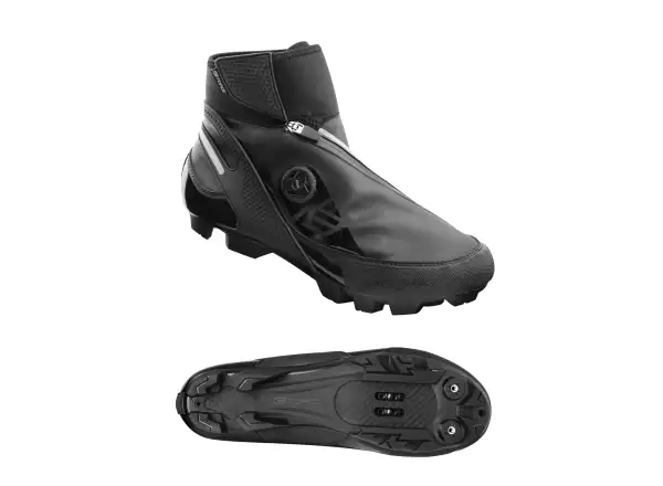 Force Glacier zimowe MTB męskie buty czarna