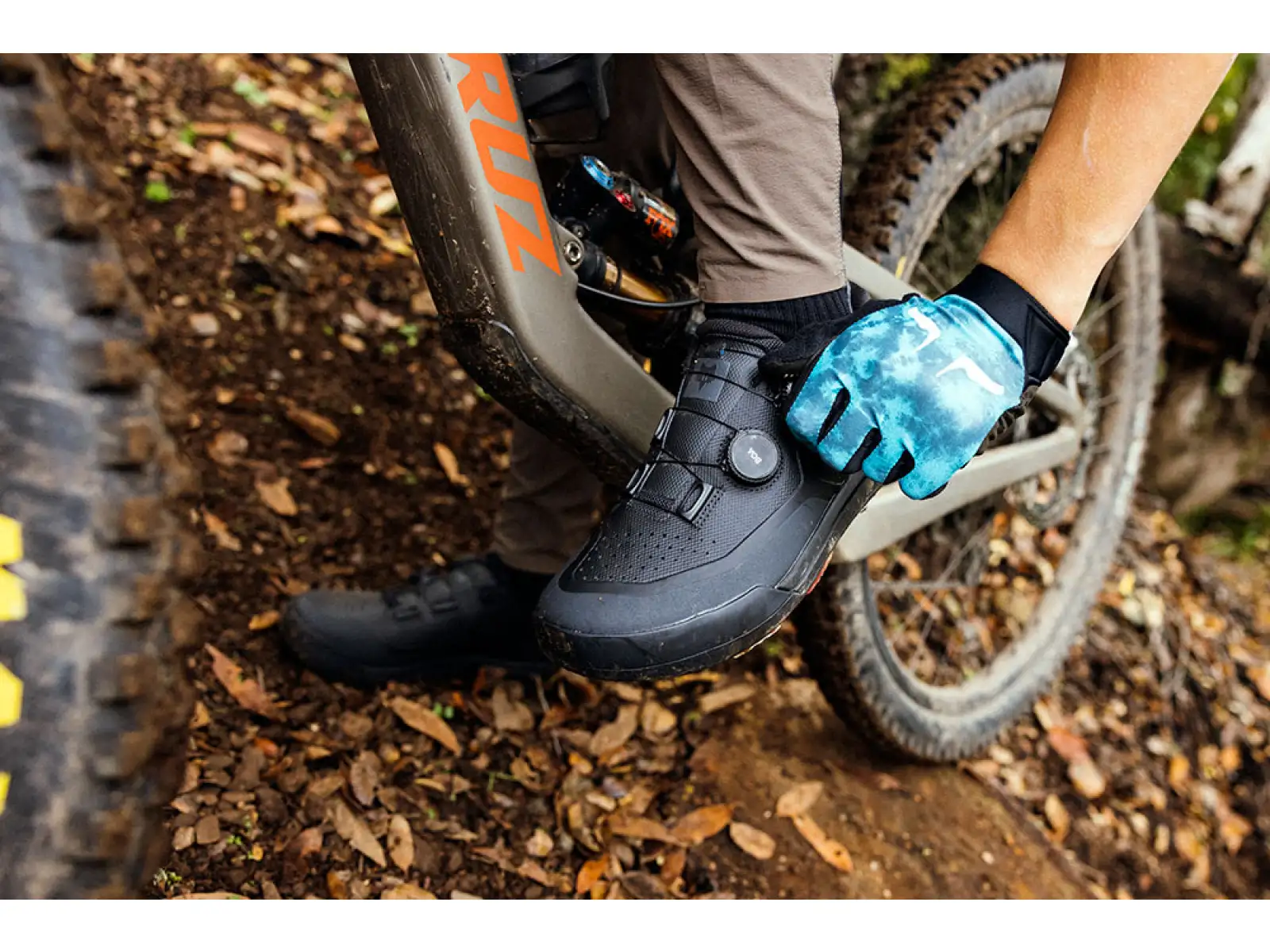 Fox Union Boa MTB męskie buty szosowe Red