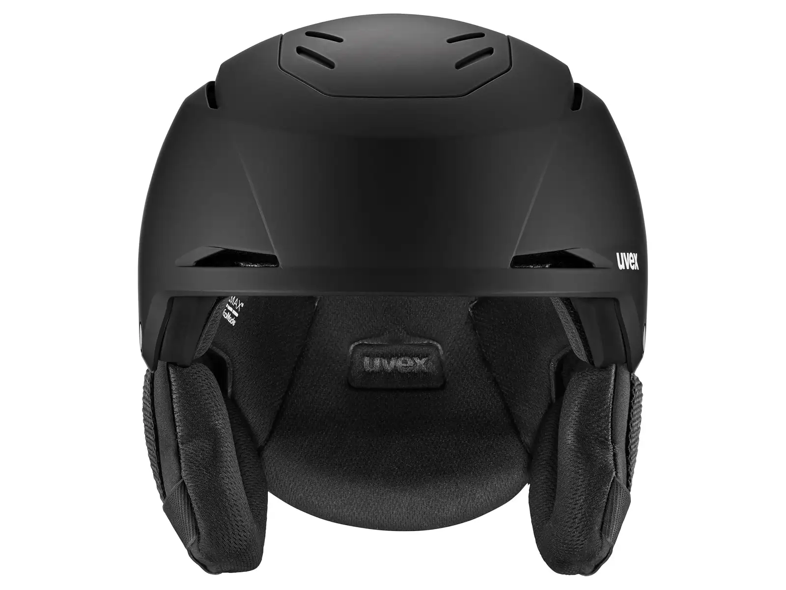 Uvex Resolution Mips kask narciarski Black/White Matt
