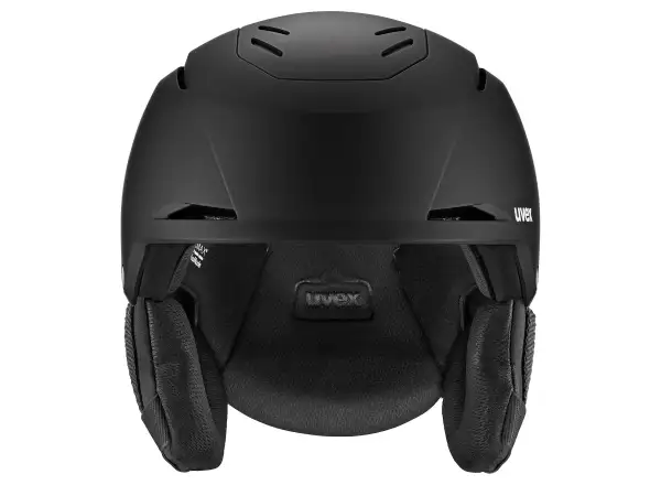 Uvex Resolution Mips kask narciarski Black/White Matt