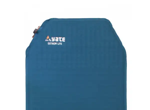 Yate Extrem Lite 3,8 samopompująca mata niebieski/szary