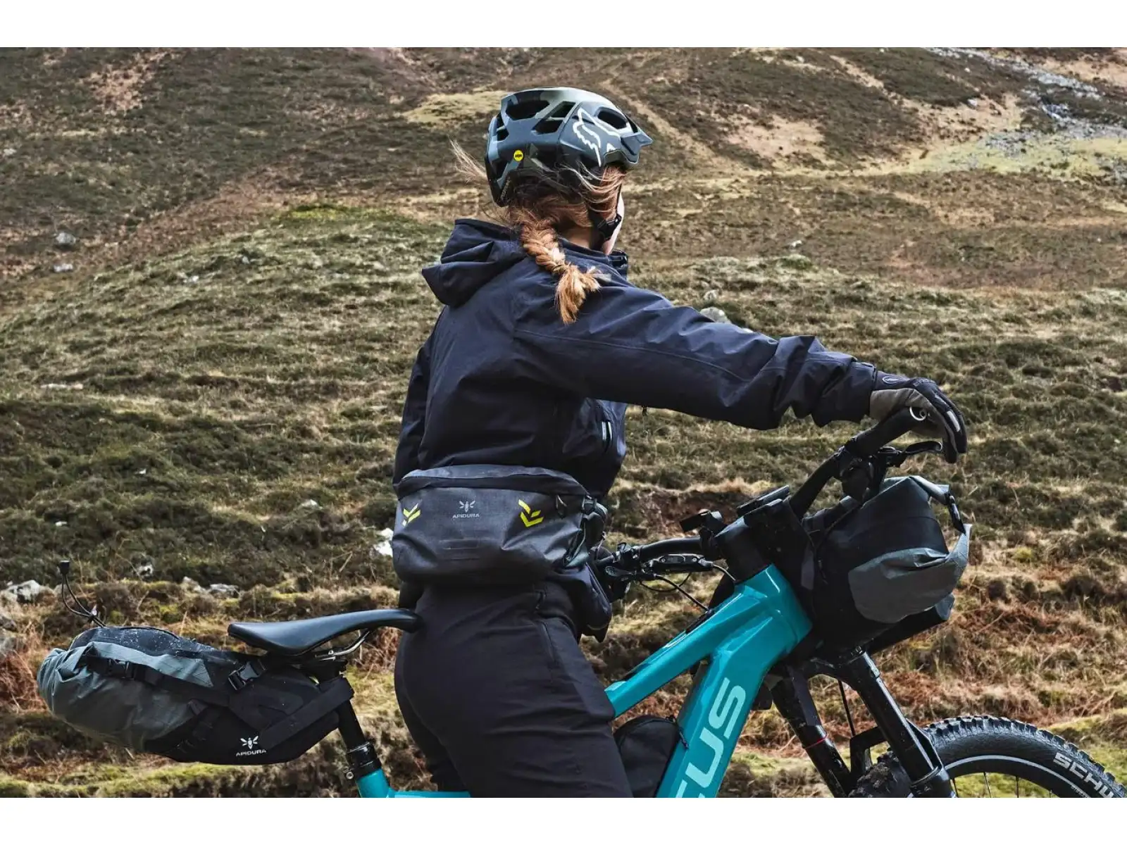 Apidura Backcountry torba podsiodłowa 10 l czarna/szara