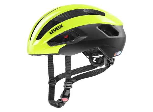 Uvex Rise CC kask Neon Yellow/Black Mat