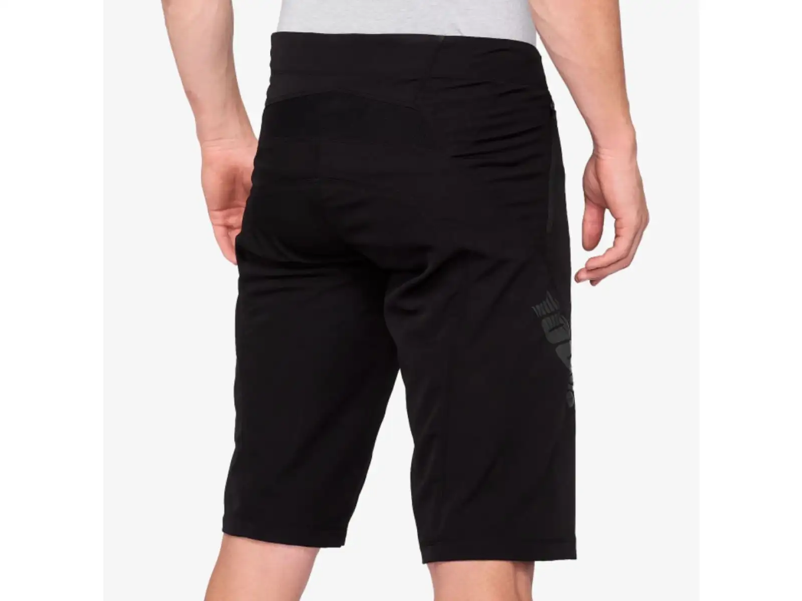 100% Airmatic męskie szorty Black