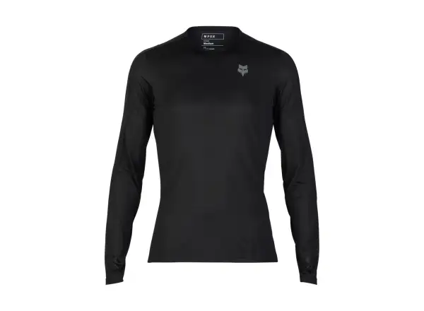 Fox Flexair Ascent męska koszulka z długim rękawem Black