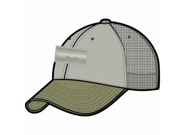 Viking Hat czapka z daszkiem beige/olive