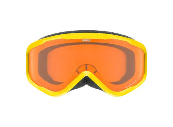 Uvex Speedy Nova dziecięce gogle narciarskie yellow/lasergold