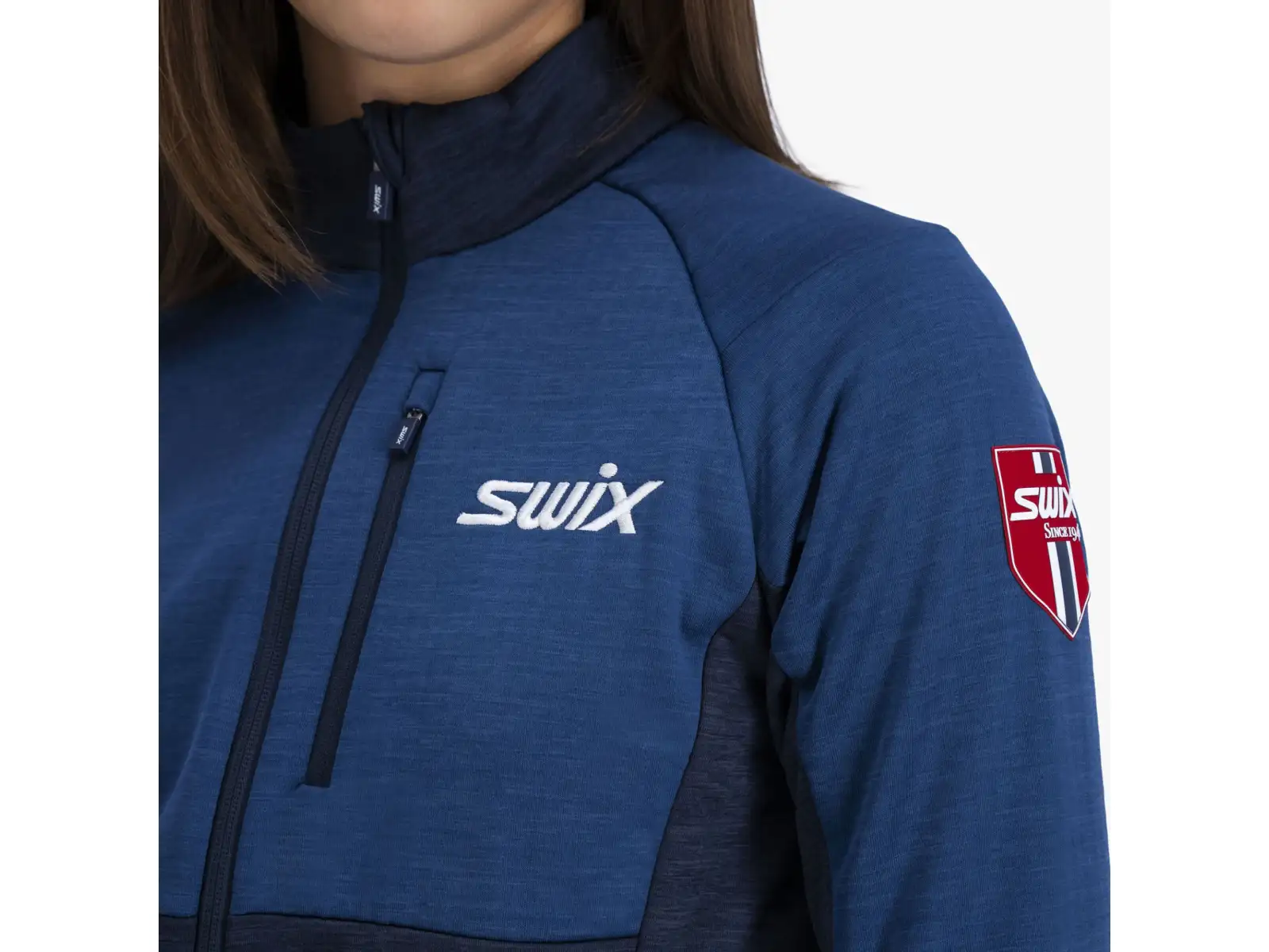 Swix Infinity Midlayer damska bluza Lake Blue