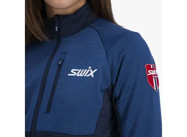 Swix Infinity Midlayer damska bluza Lake Blue