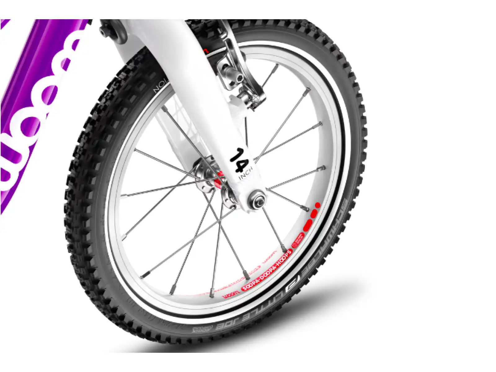 Woom 2 rower dziecięcy 14" Purple