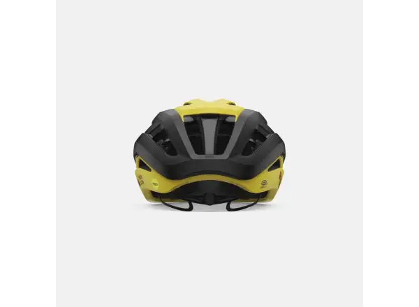 GIRO Aries Spherical kask Mat Black/Yellow Visma