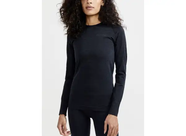 Craft Core Dry Active Comfort damska koszulka długi rękaw czarna