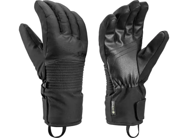 Leki Space Zero GTX zjazdowe rękawice Black