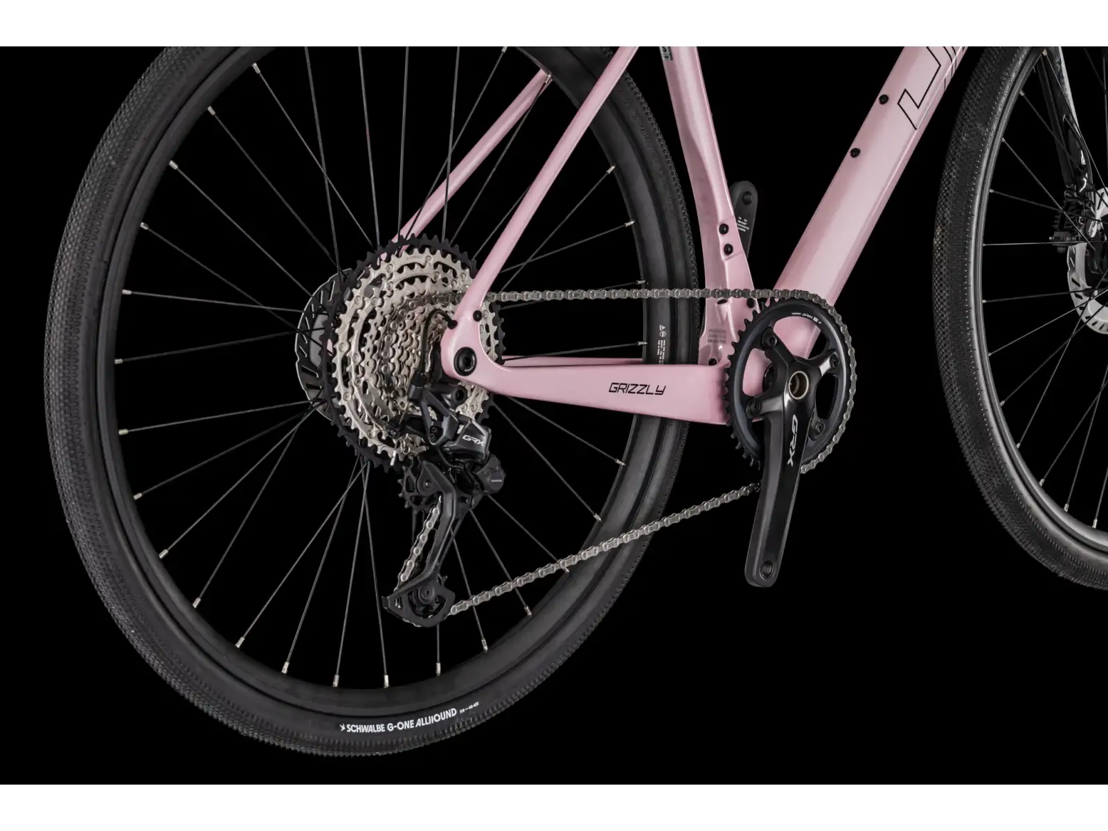 4Ever Grizzly Elite rower gravel coral / black