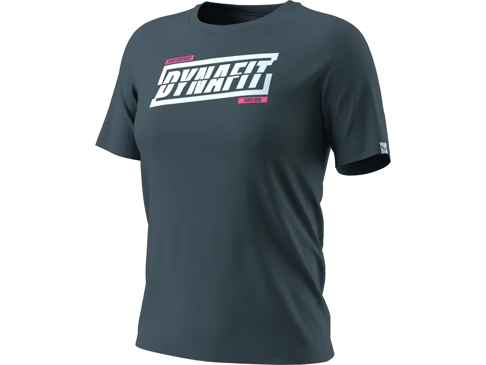 Dynafit Graphic Cotton damska koszulka krótki rękaw Nimbus/First Track